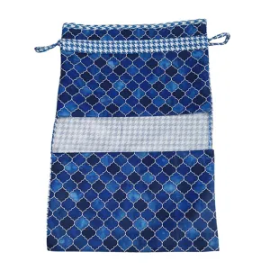 INDIGO MOSAIC PRINT Heels & Sandals Cover