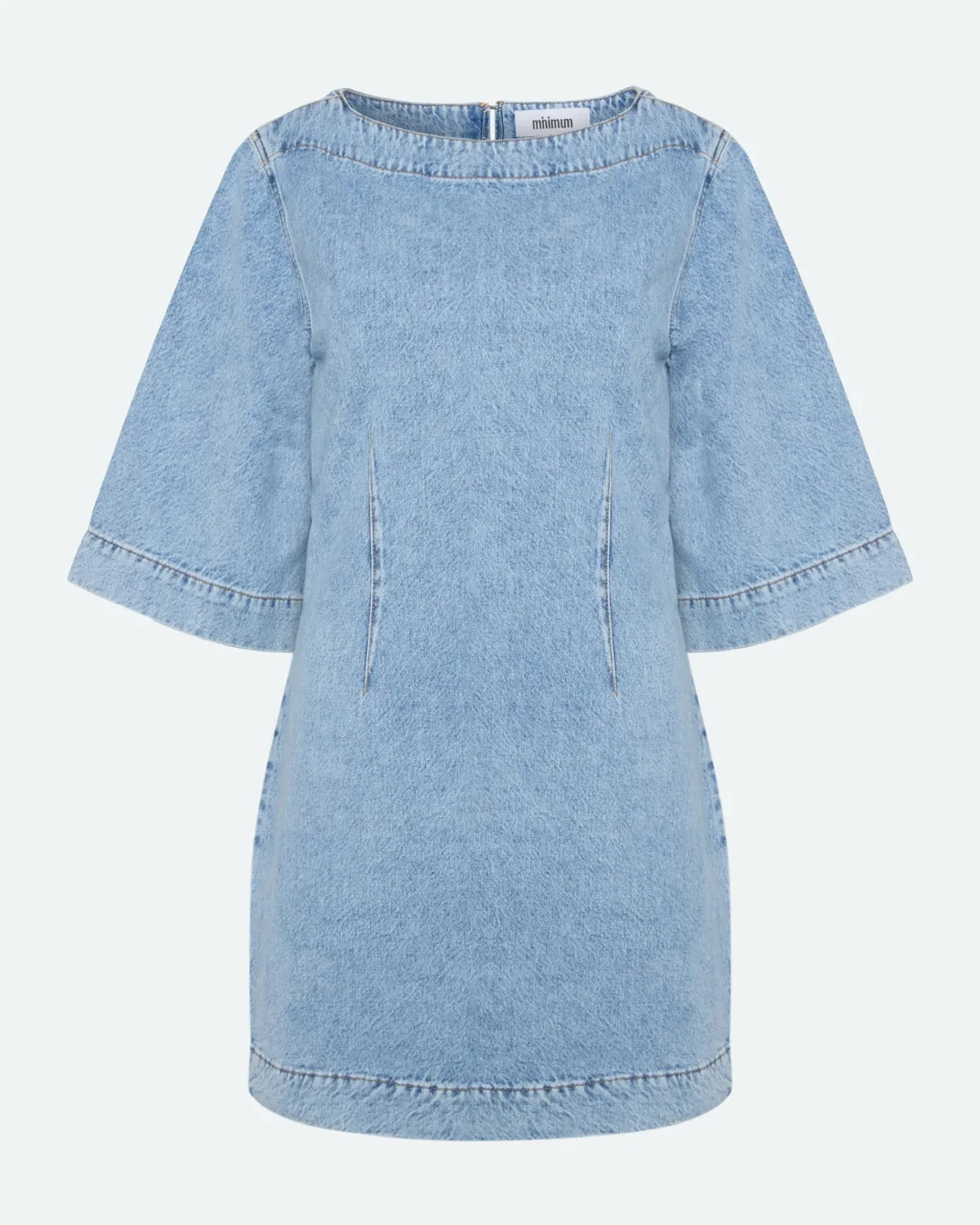 Jamilla denim dress 3731 - Light Blue