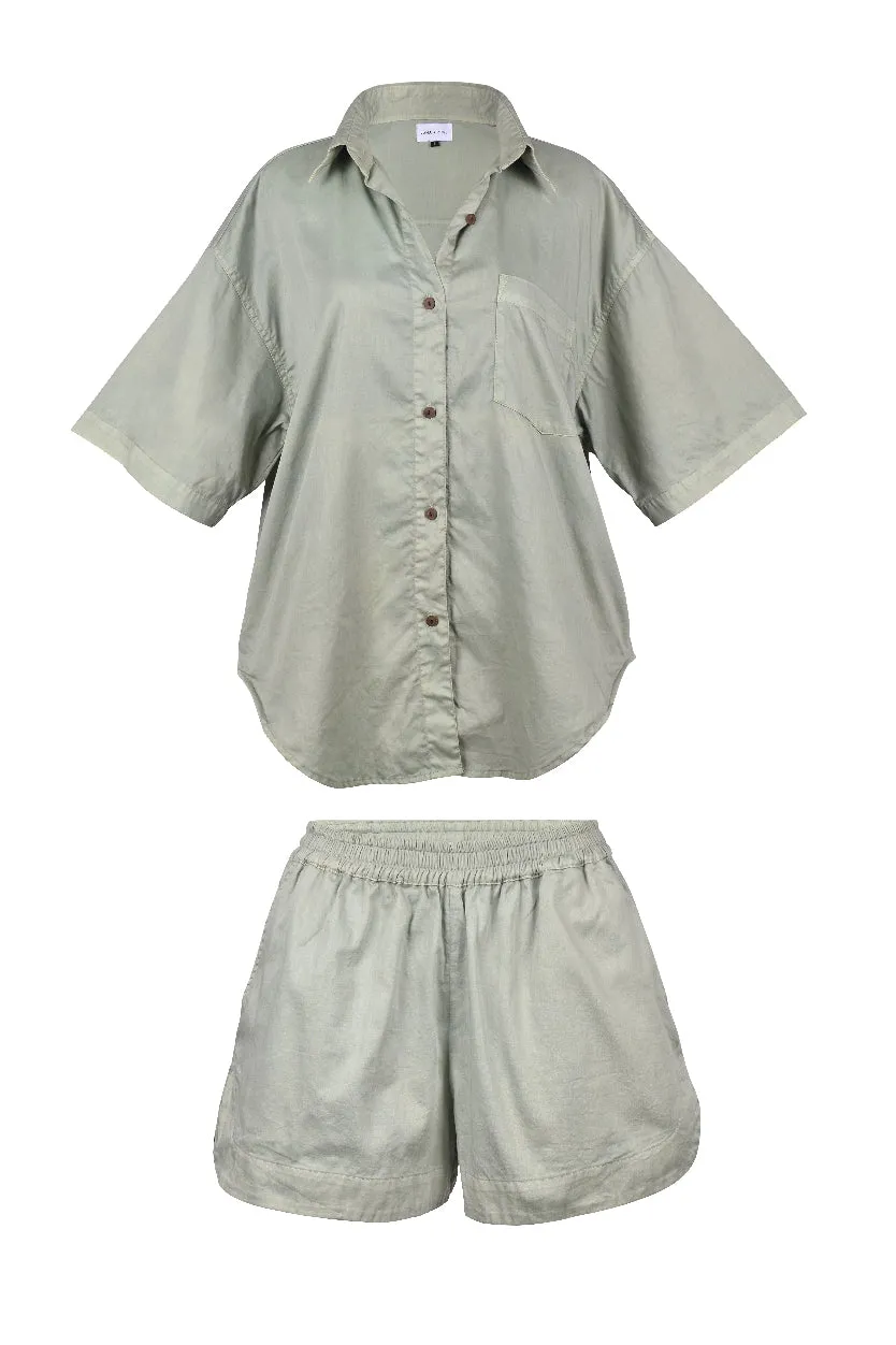 Jan & Gerry Set - Organic Cotton - Sage