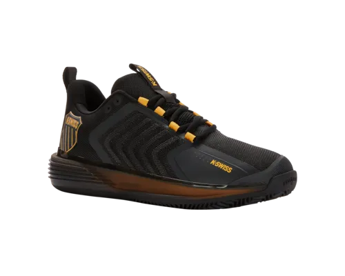 K-Swiss Men's Ultrashot 3 Hb Moonless Night Amber Yellow Shoes