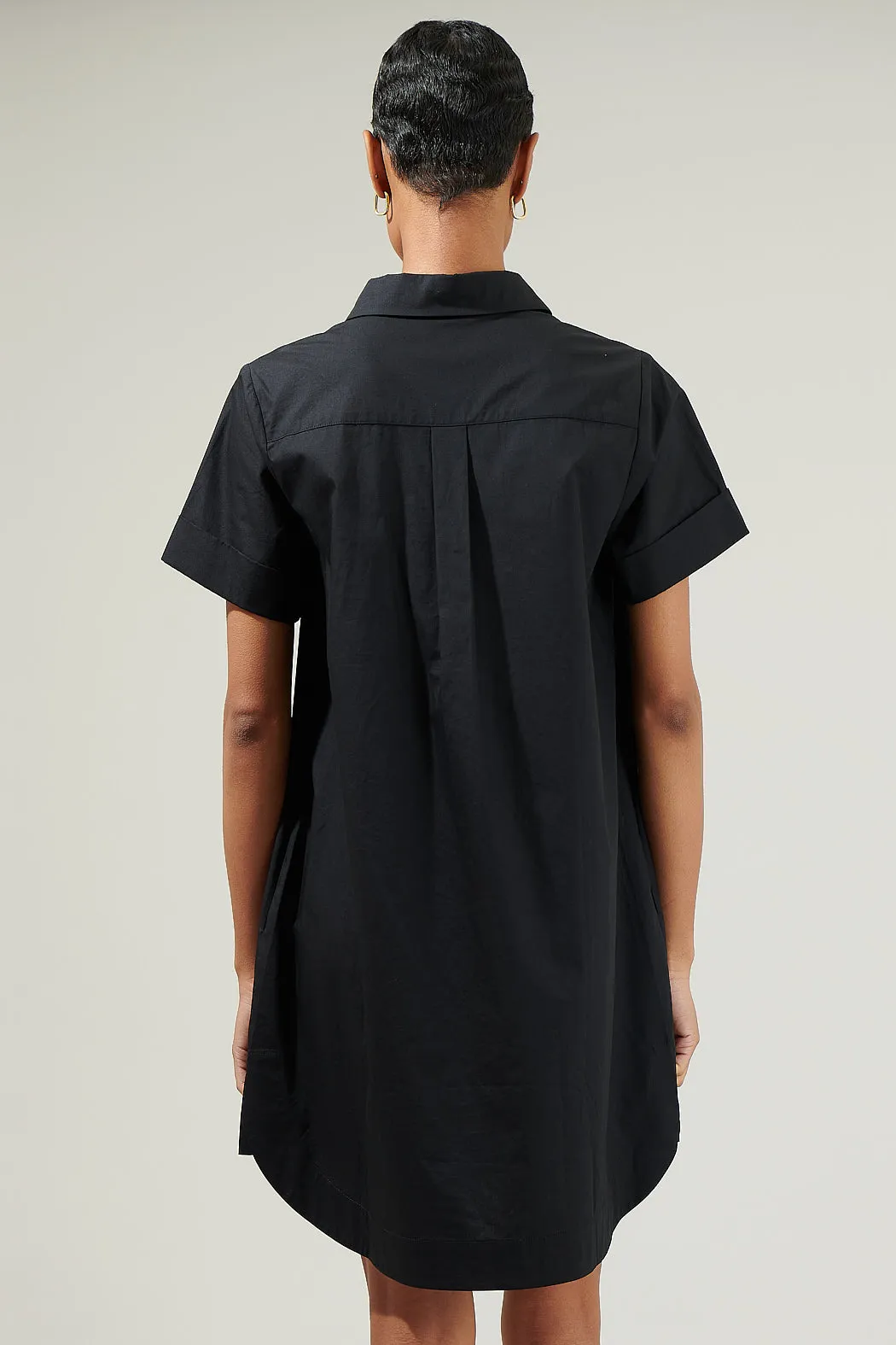 Kaylee Button Down Shirt Dress