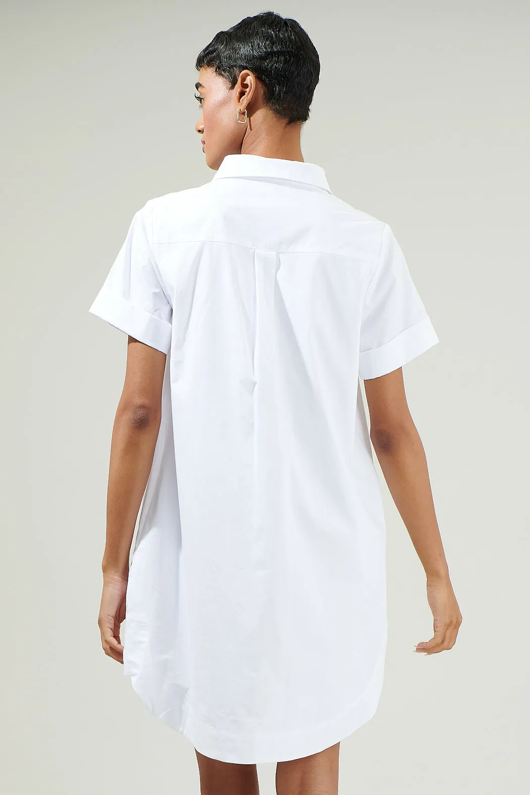 Kaylee Button Down Shirt Dress