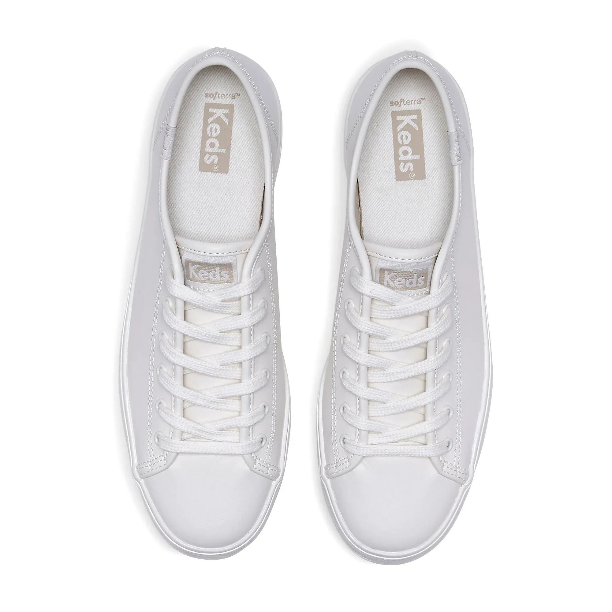 Keds Triple Kick Leather WH68066 - Pearlized White