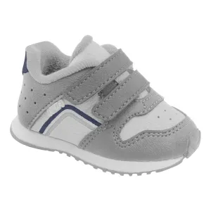 KLIN - Mini Walk Tennis Shoe - White/Grey/Marine