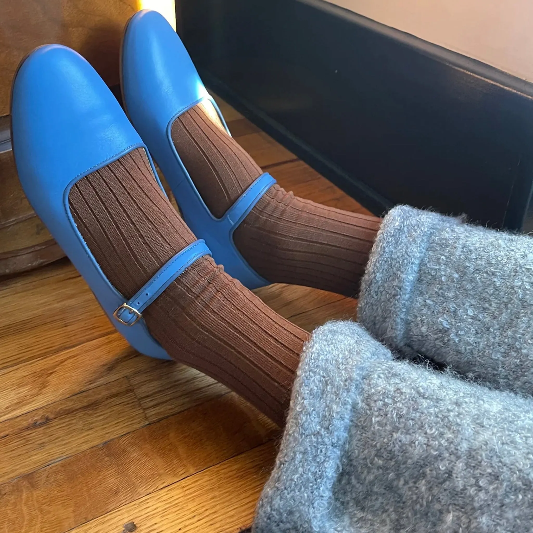 Le Bon Shoppe Her Cotton Socks - Dijon