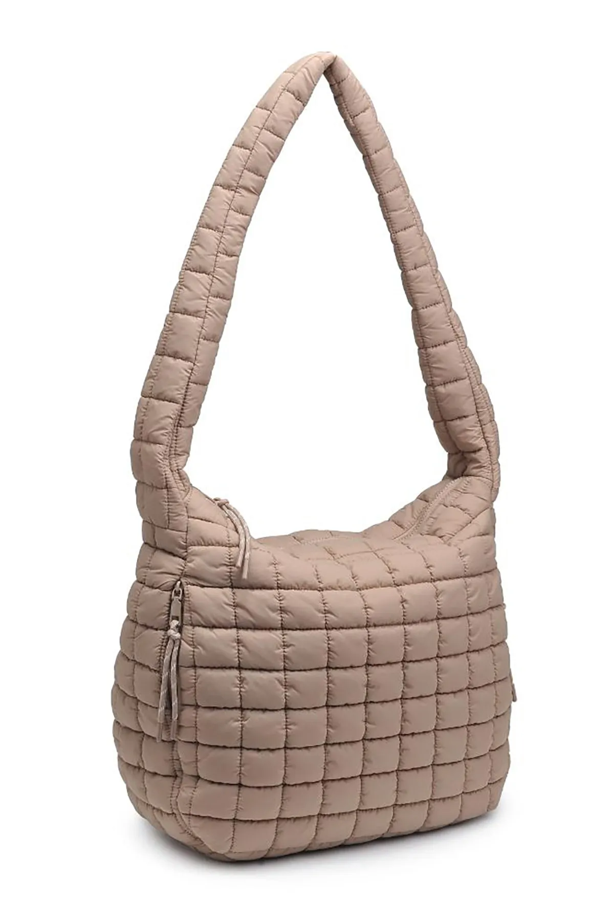 Leda Quilted Nylon Puffer Hobo