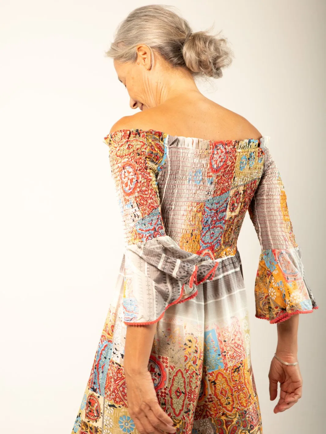 Long Sleeved Boho Jumpsuit