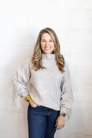 Maggie Fringe Sweater