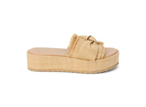 Matisse Footwear Sunda Raffia Sandals in Tan