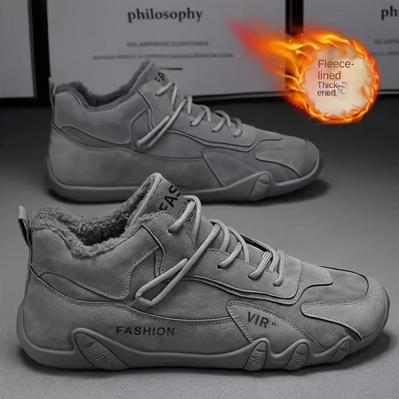 Mens Durable Laceup Work Boots  Comfy Breathable Sneakers