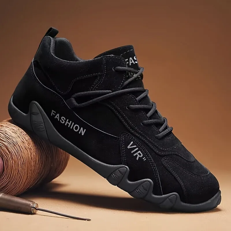 Mens Durable Laceup Work Boots  Comfy Breathable Sneakers