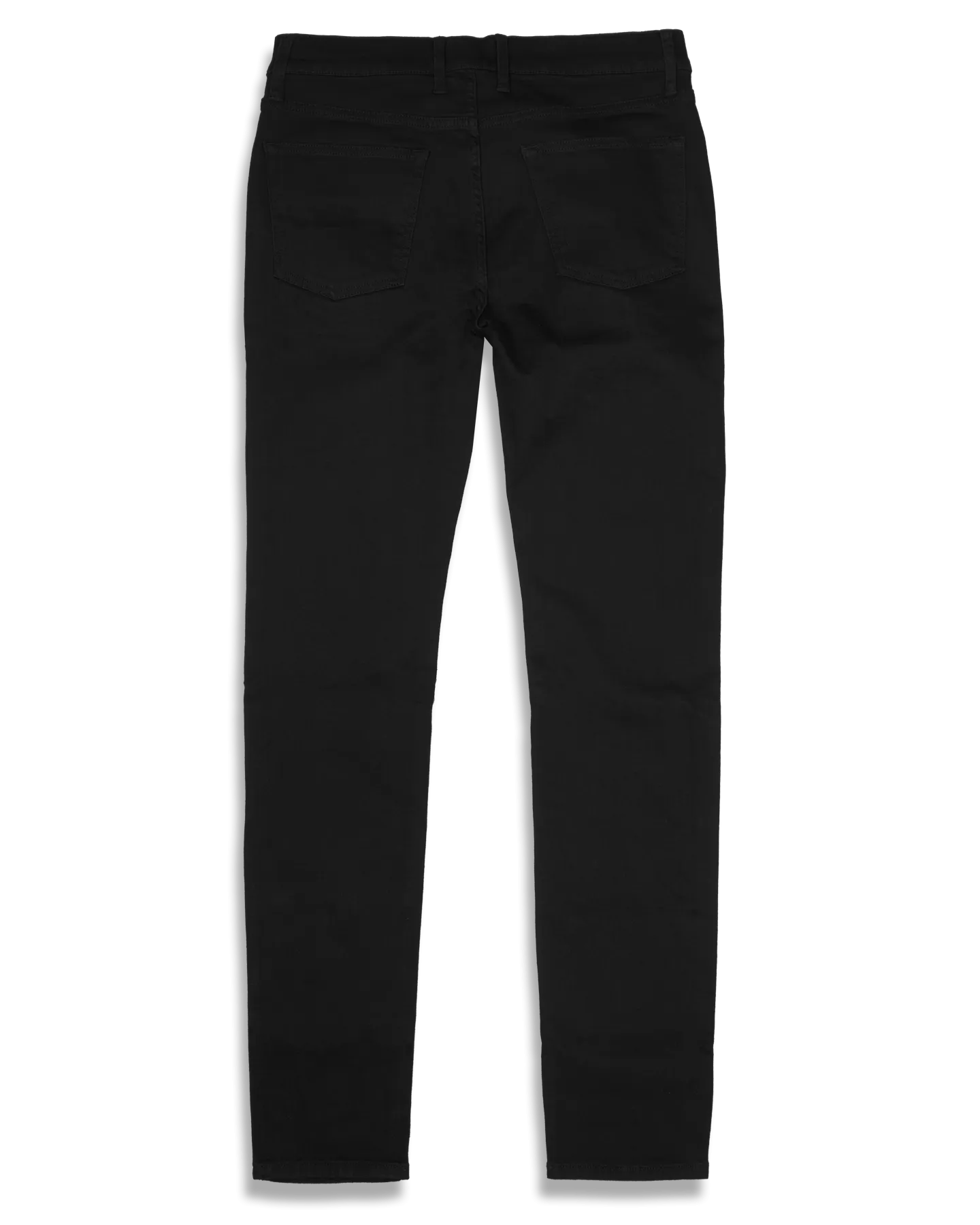 Men's Skinny Slim Jeans in Stretch Jet Black