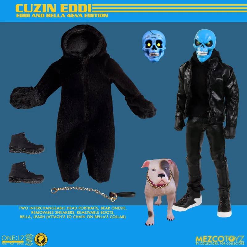 MEZCO One:12 Collective Cuzin Eddi: Eddi and Bella 4eva Edition