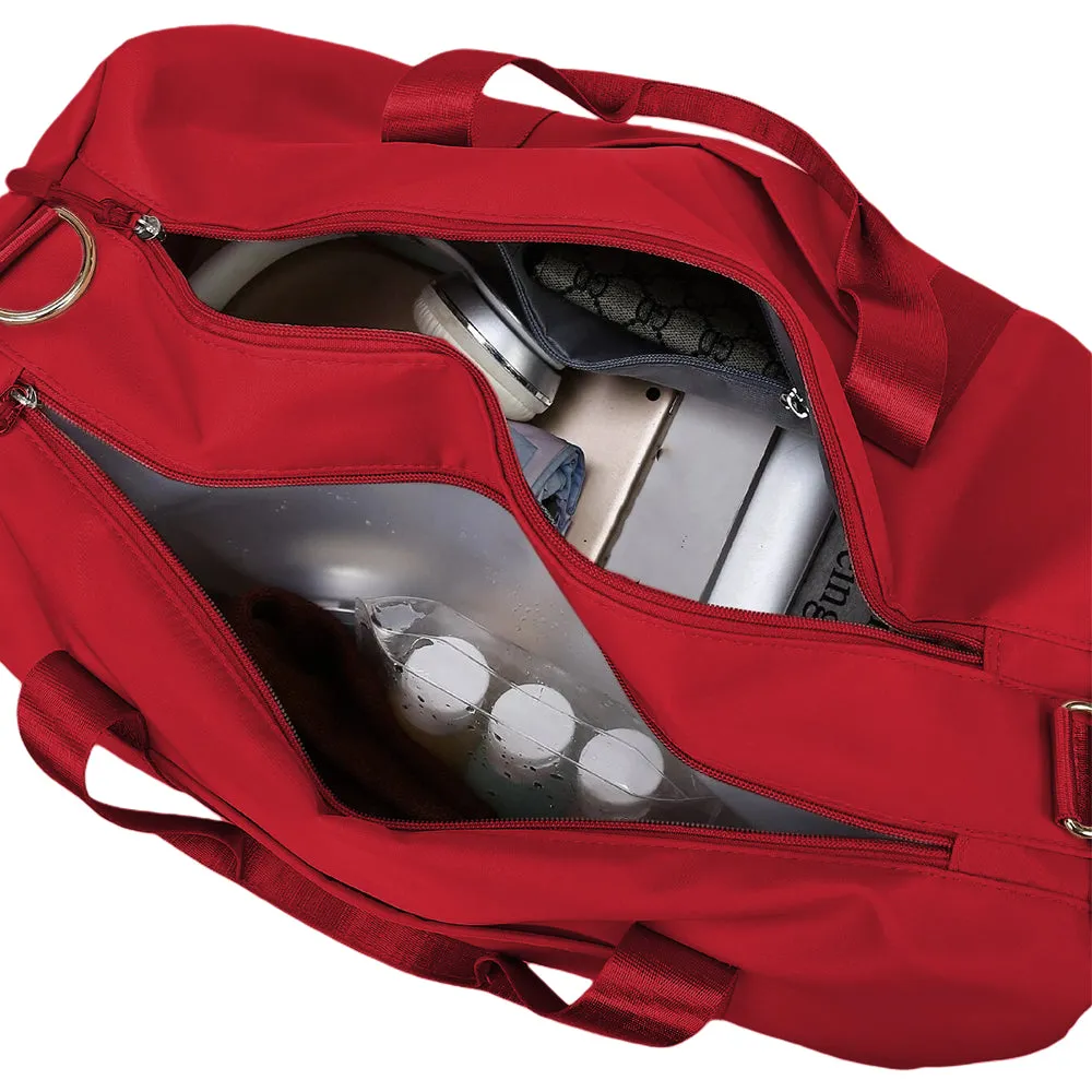Minimalist Large Capacity Duffel Bag Travel Bag-Red