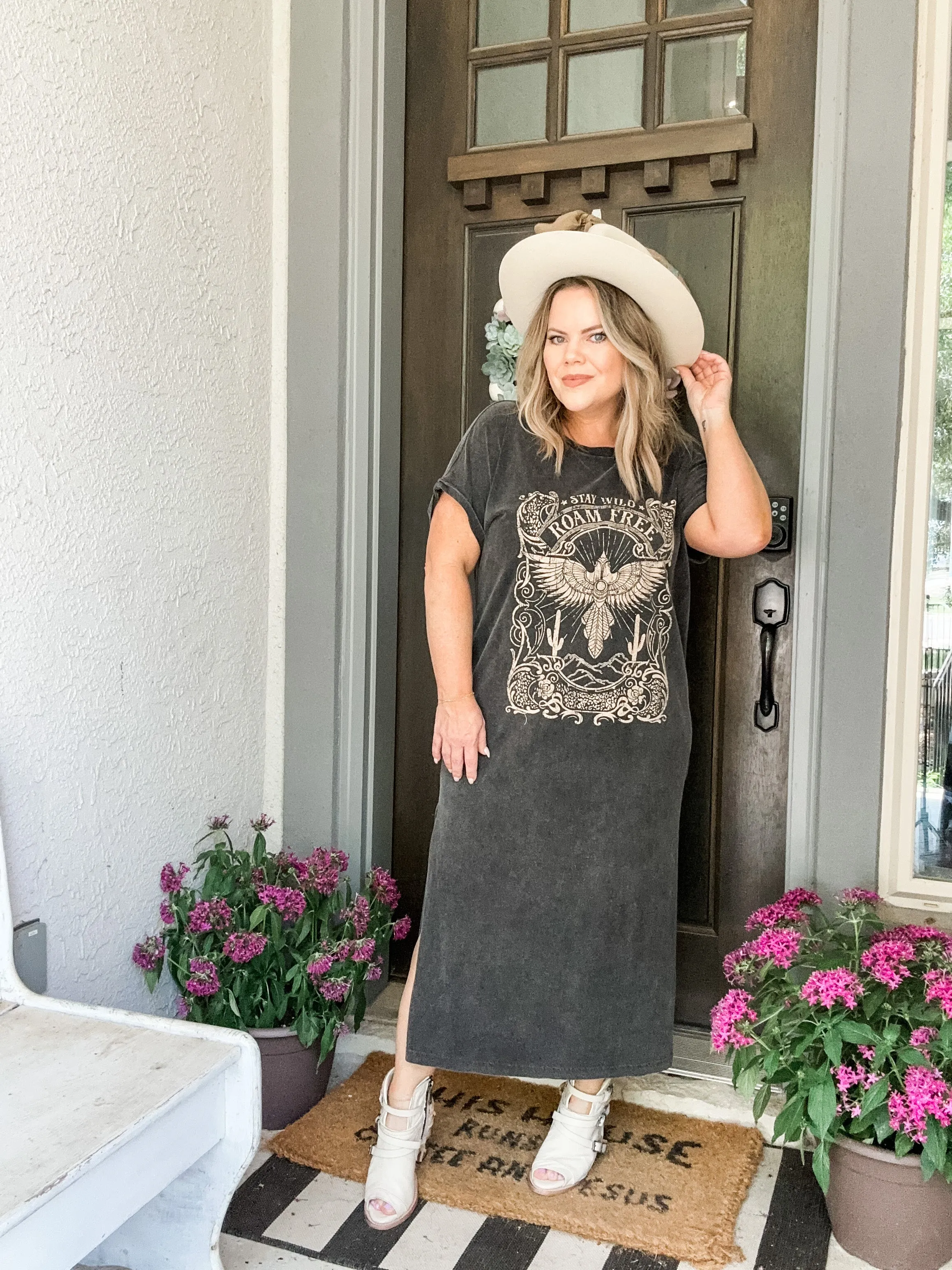 NEW Roam Free Vintage Tee Dress