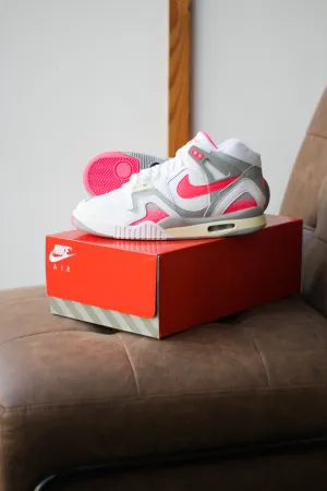 NIKE AIR TECH CHALLENGE 2 "WHITE/RACER PINK-LT SMOKE GREY"