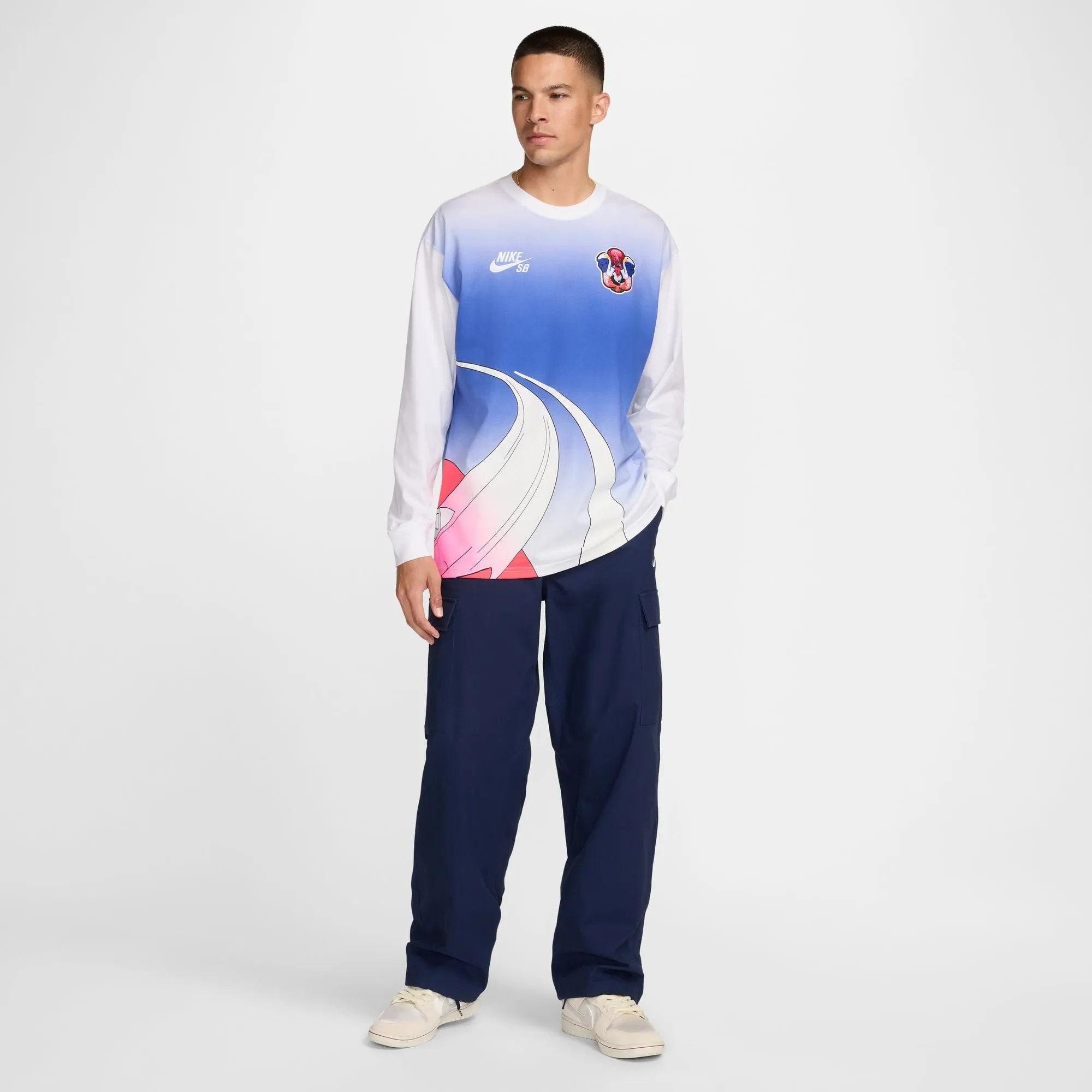 Nike SB Long-Sleeve Skate T-Shirt QS Herren
