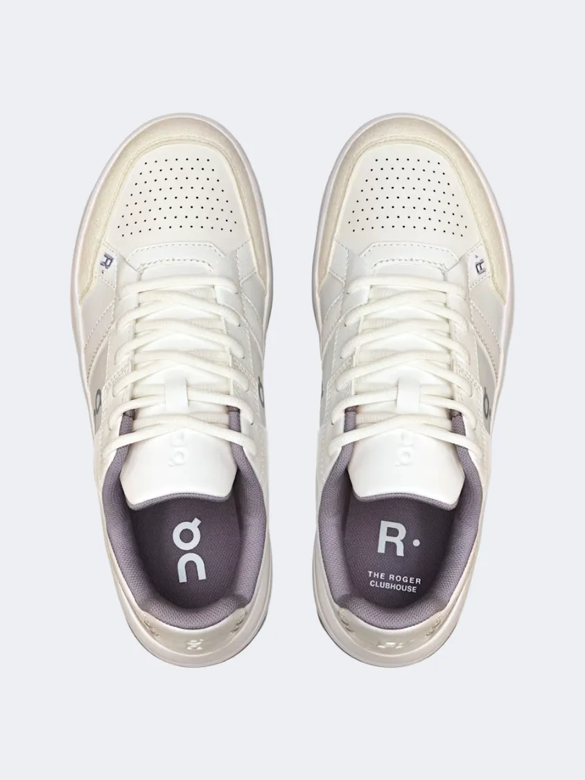 On The Roger Clubhouse 3 Women Tennis Shoes White/Fade