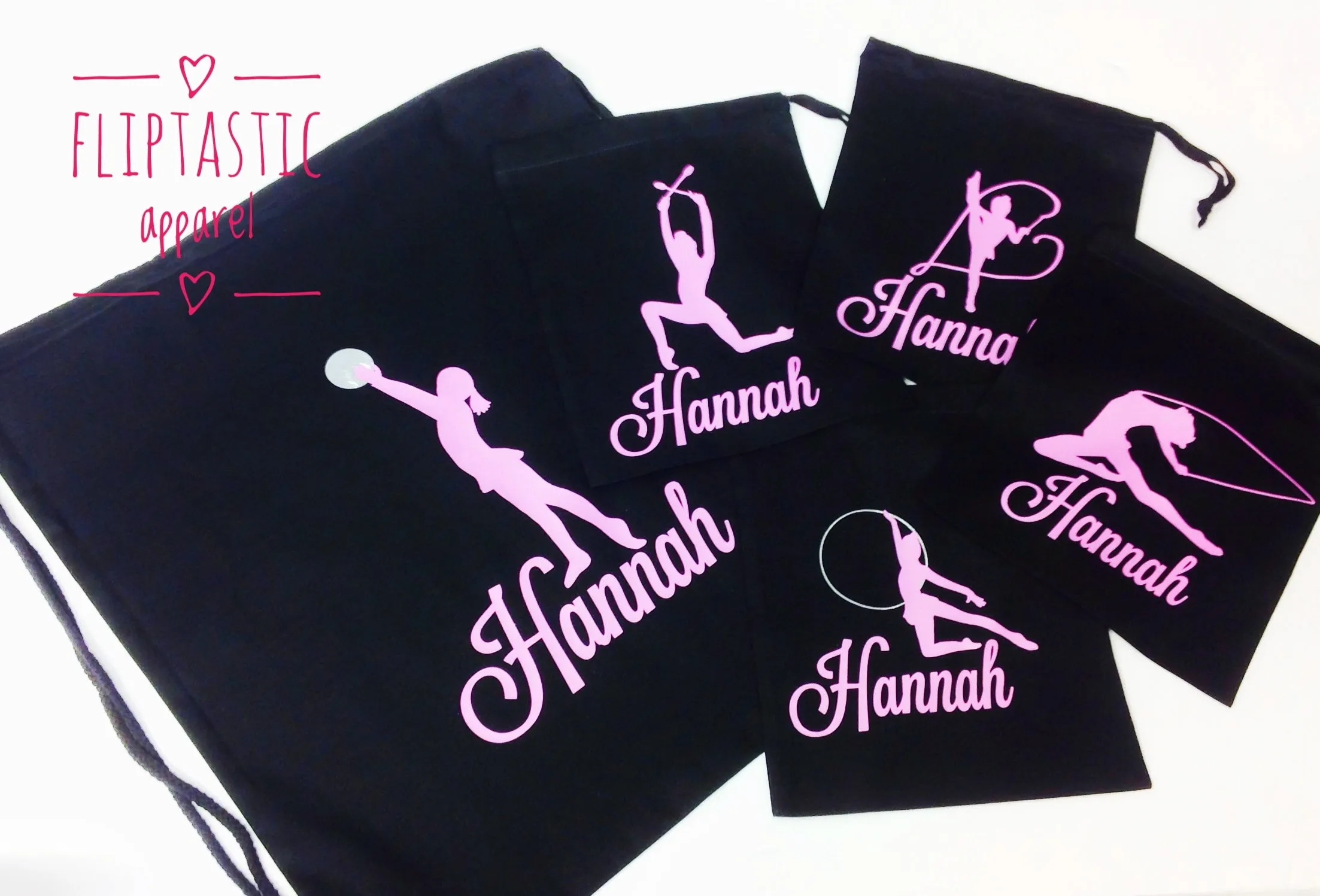 PERSONALISED RHYTHMIC GYMNASTICS BAGS
