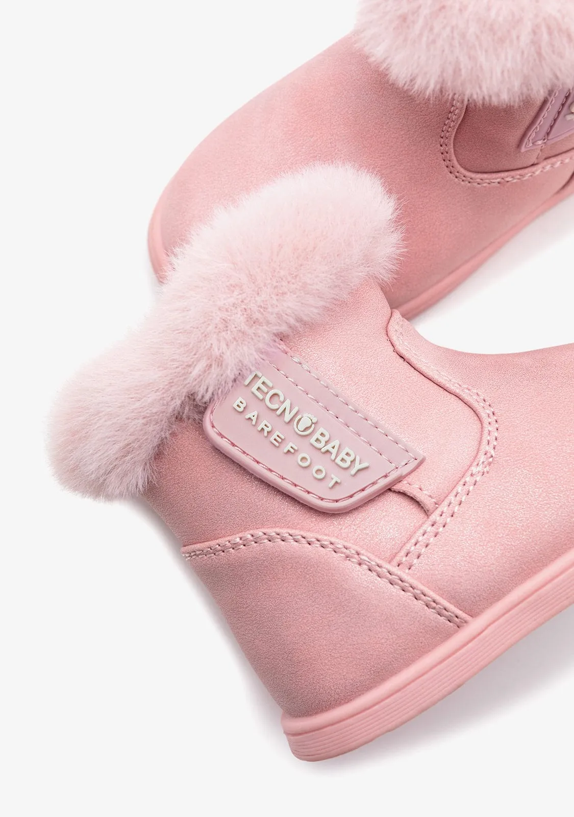 Pink Respectful Plush Boots