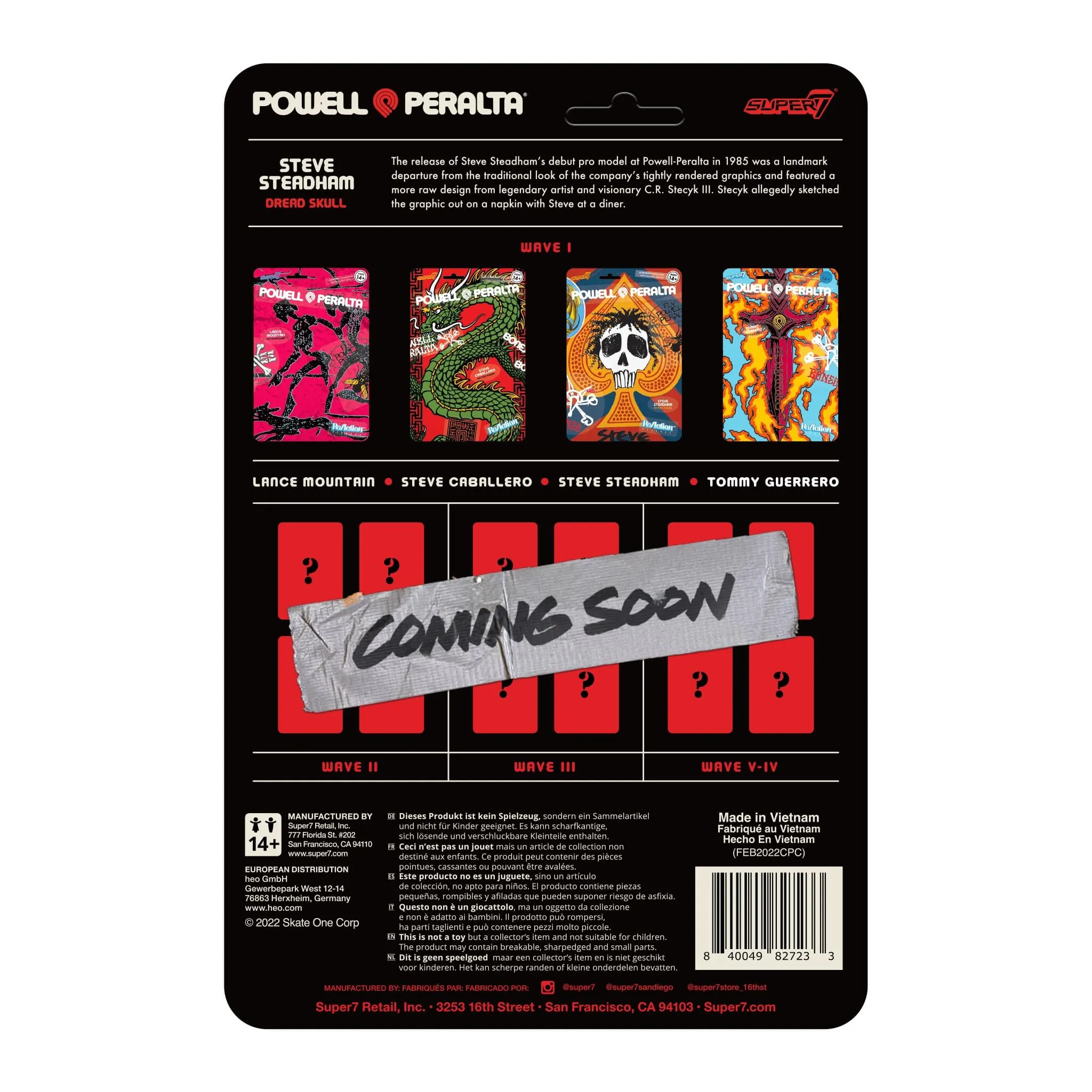 Powell-Peralta ReAction Figure Wave 1 - Steve Steadham