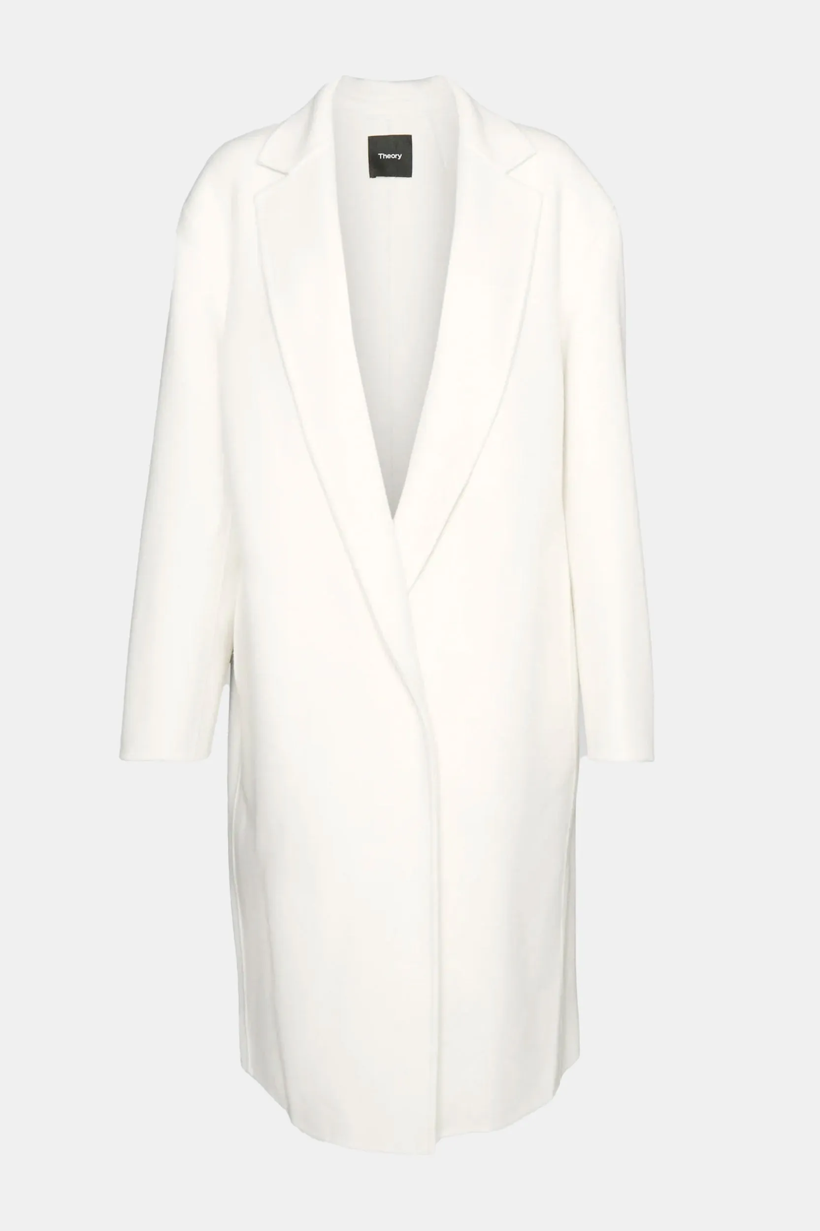 Relaxed Coat in Ivory