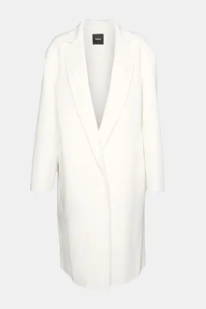 Relaxed Coat in Ivory