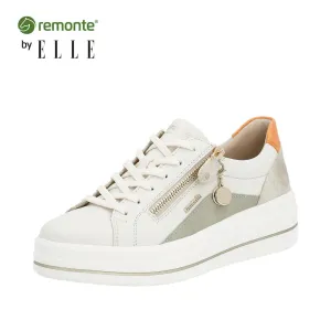 Remonte Women's Casual Sneakers- White Combination
