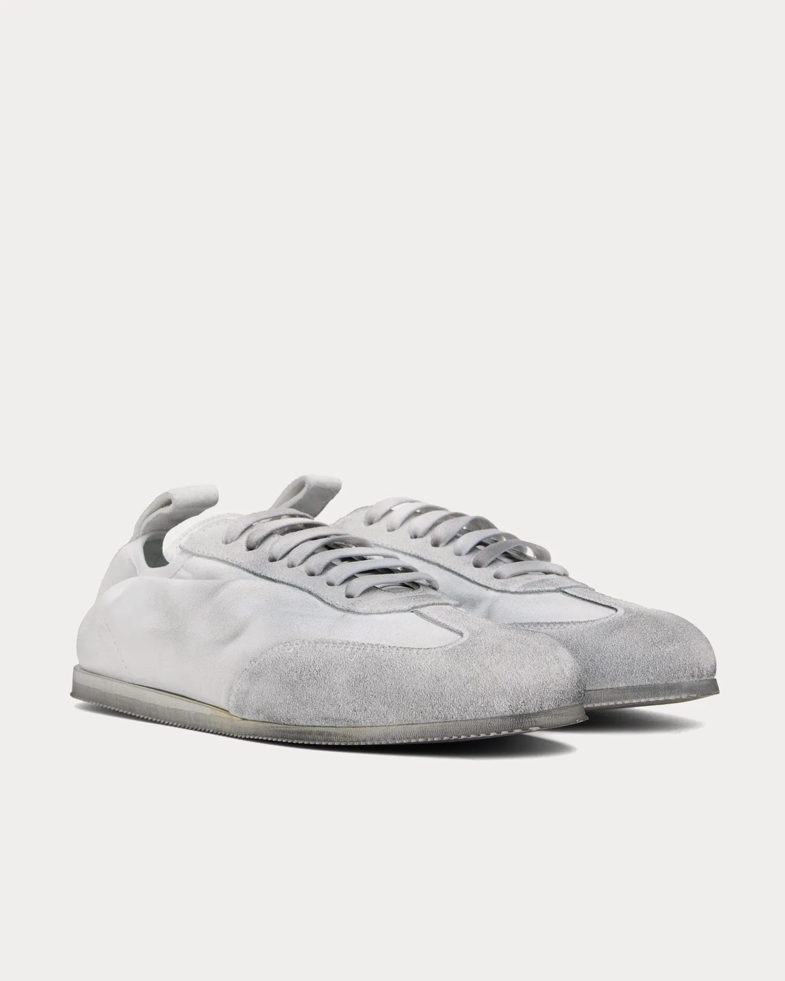 Sami Boxing White Low Top Sneakers