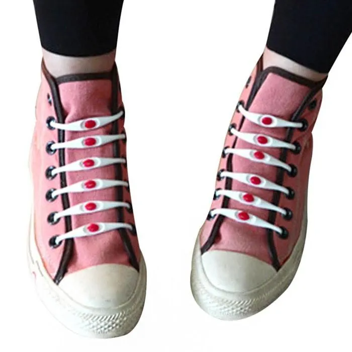Silicone Lazy Laces - Assorted Colors