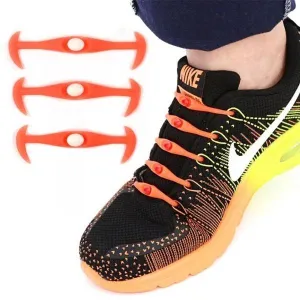 Silicone Lazy Laces - Assorted Colors
