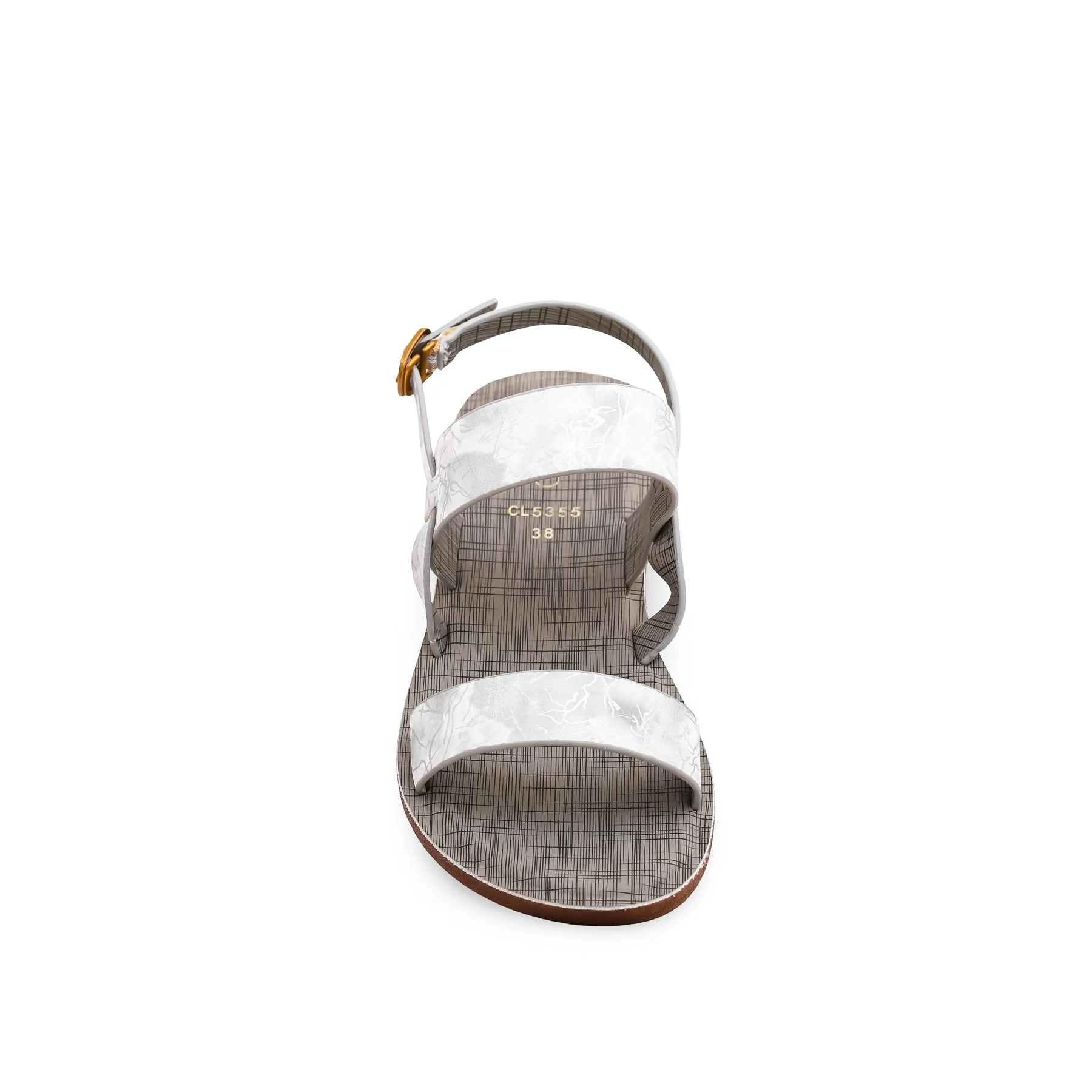 Silver Casual Sandal CL5355