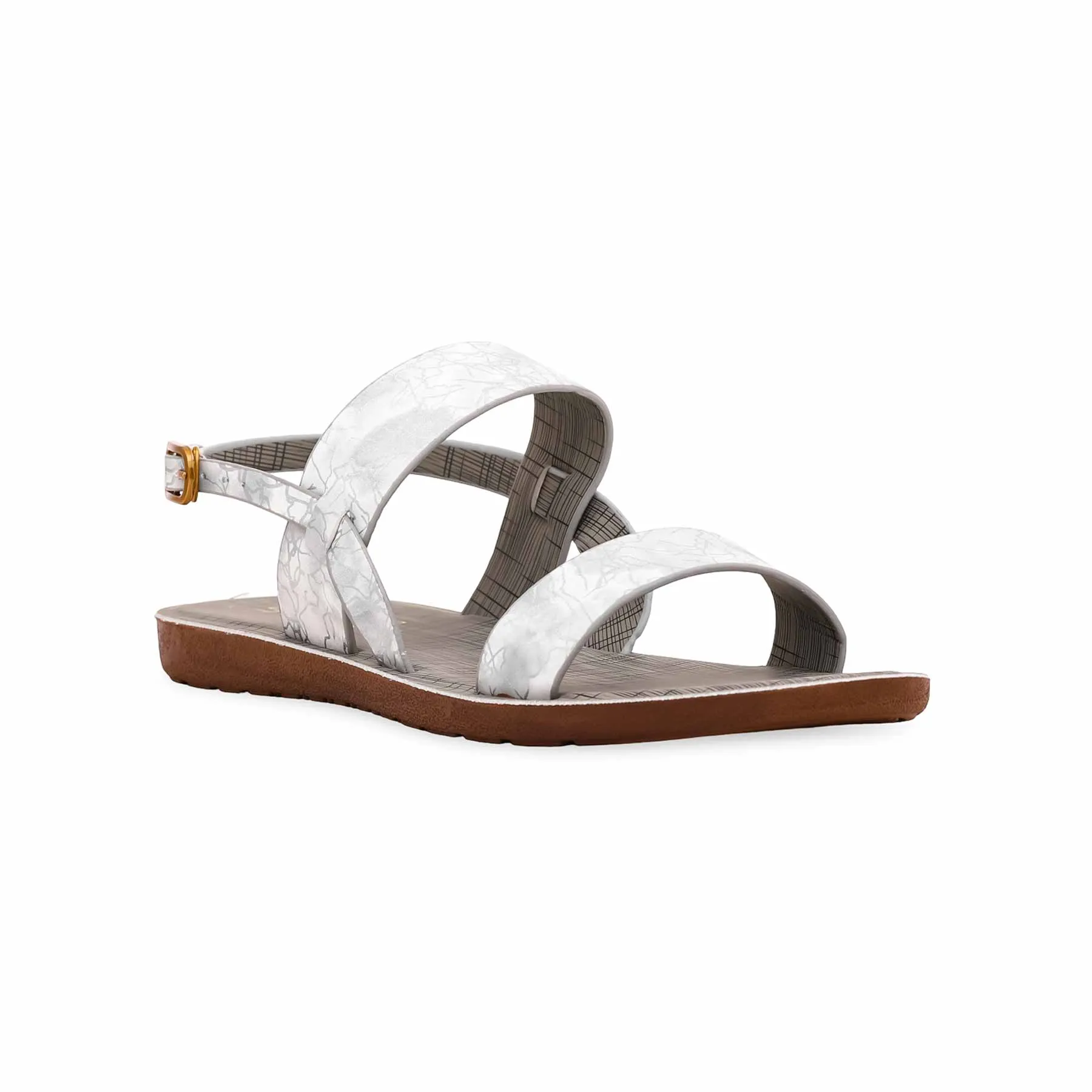 Silver Casual Sandal CL5355