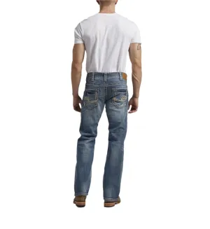 Silver Men Zac Relaxed Fit Straight Leg Jeans M42408LD191