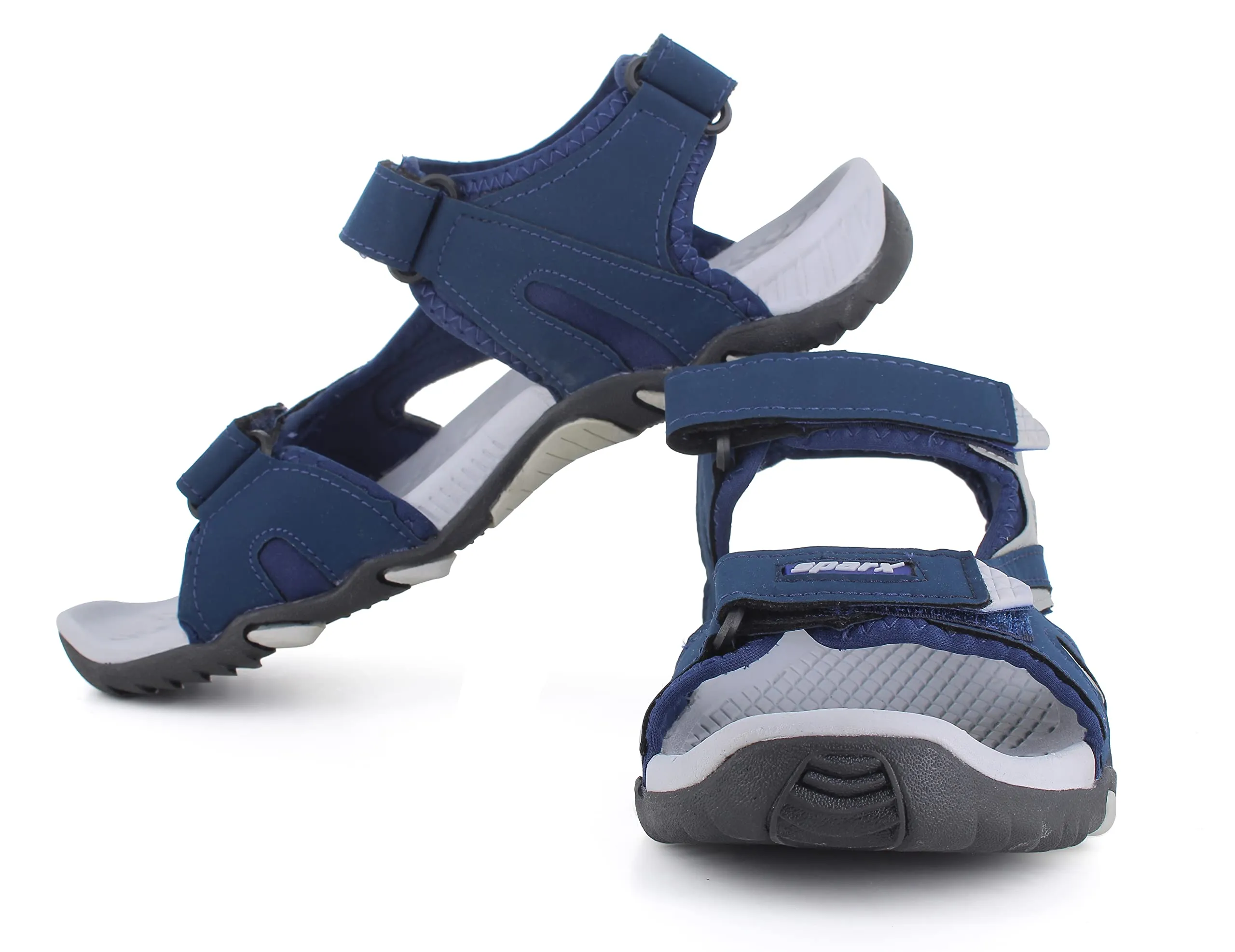 Sparx mens SS 453 | Latest, Daily Use, Stylish Floaters | Grey Sport Sandals 8 UK