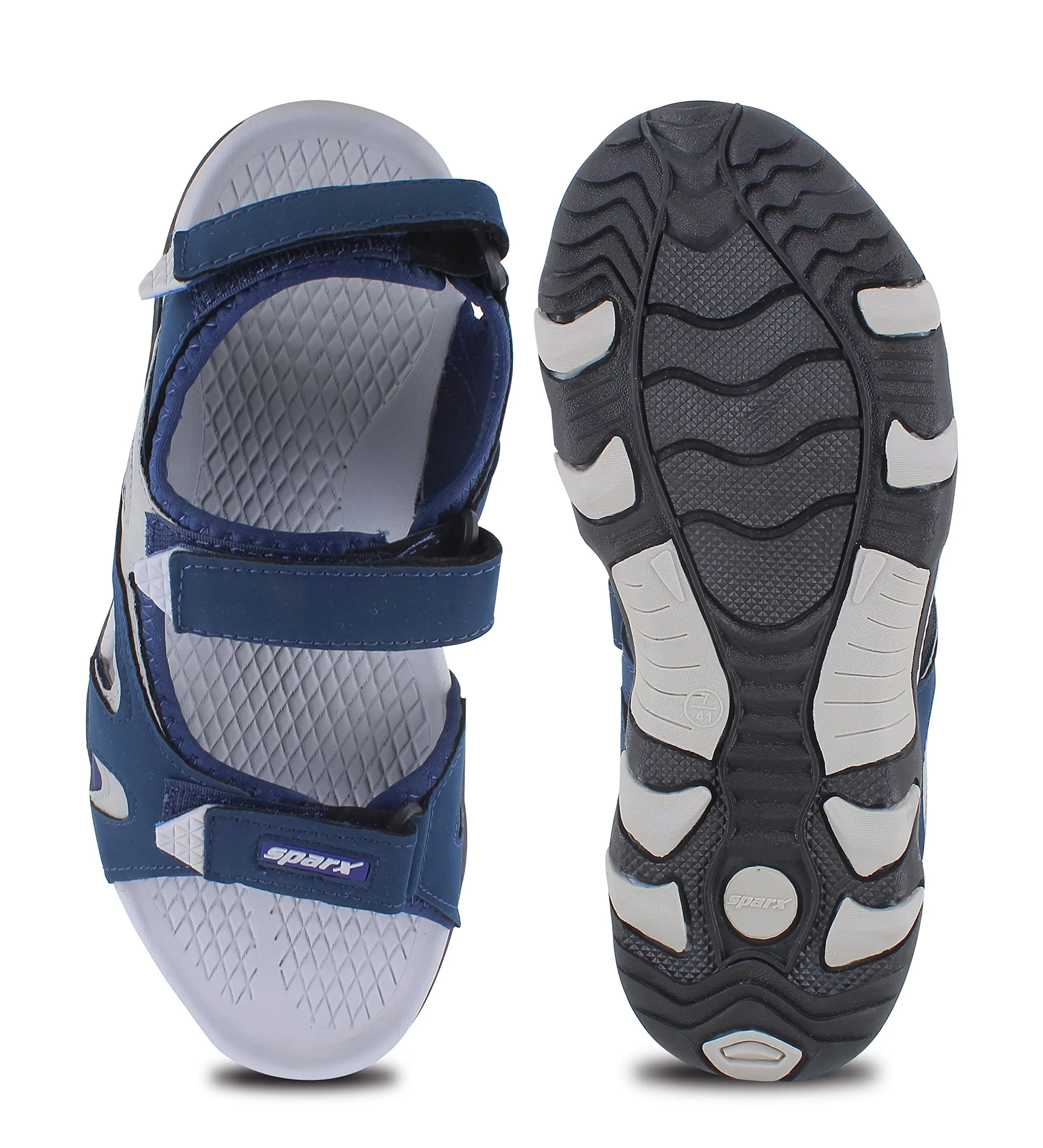 Sparx mens SS 453 | Latest, Daily Use, Stylish Floaters | Grey Sport Sandals 8 UK