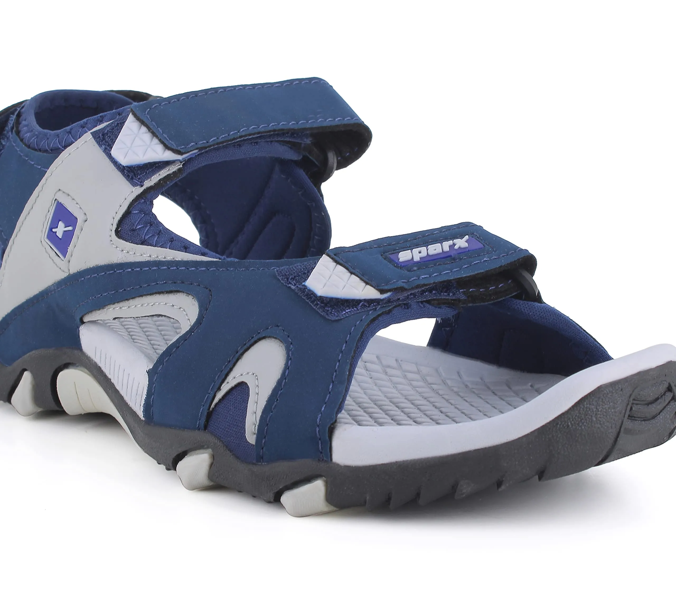 Sparx mens SS 453 | Latest, Daily Use, Stylish Floaters | Grey Sport Sandals 8 UK