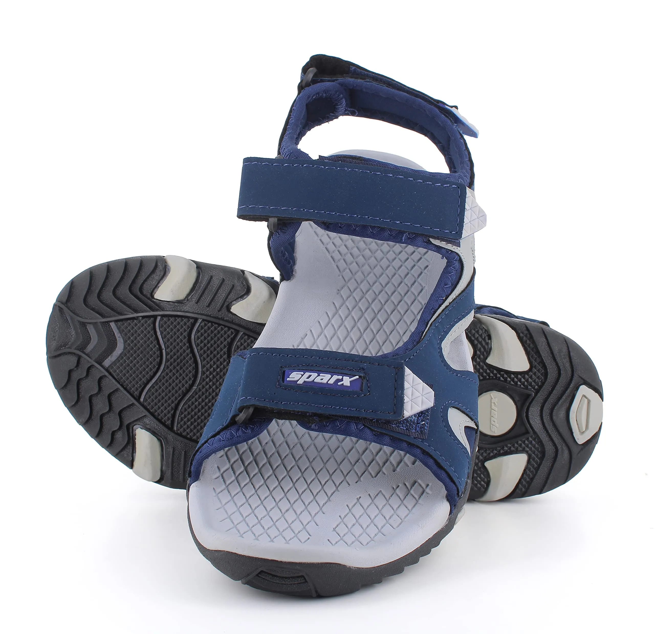 Sparx mens SS 453 | Latest, Daily Use, Stylish Floaters | Grey Sport Sandals 8 UK