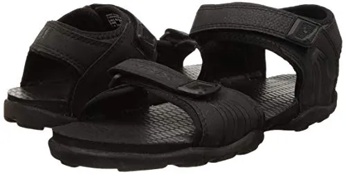 SPARX mens SS 702 | Latest, Daily Use, Stylish Floaters | Black Sport Sandal
