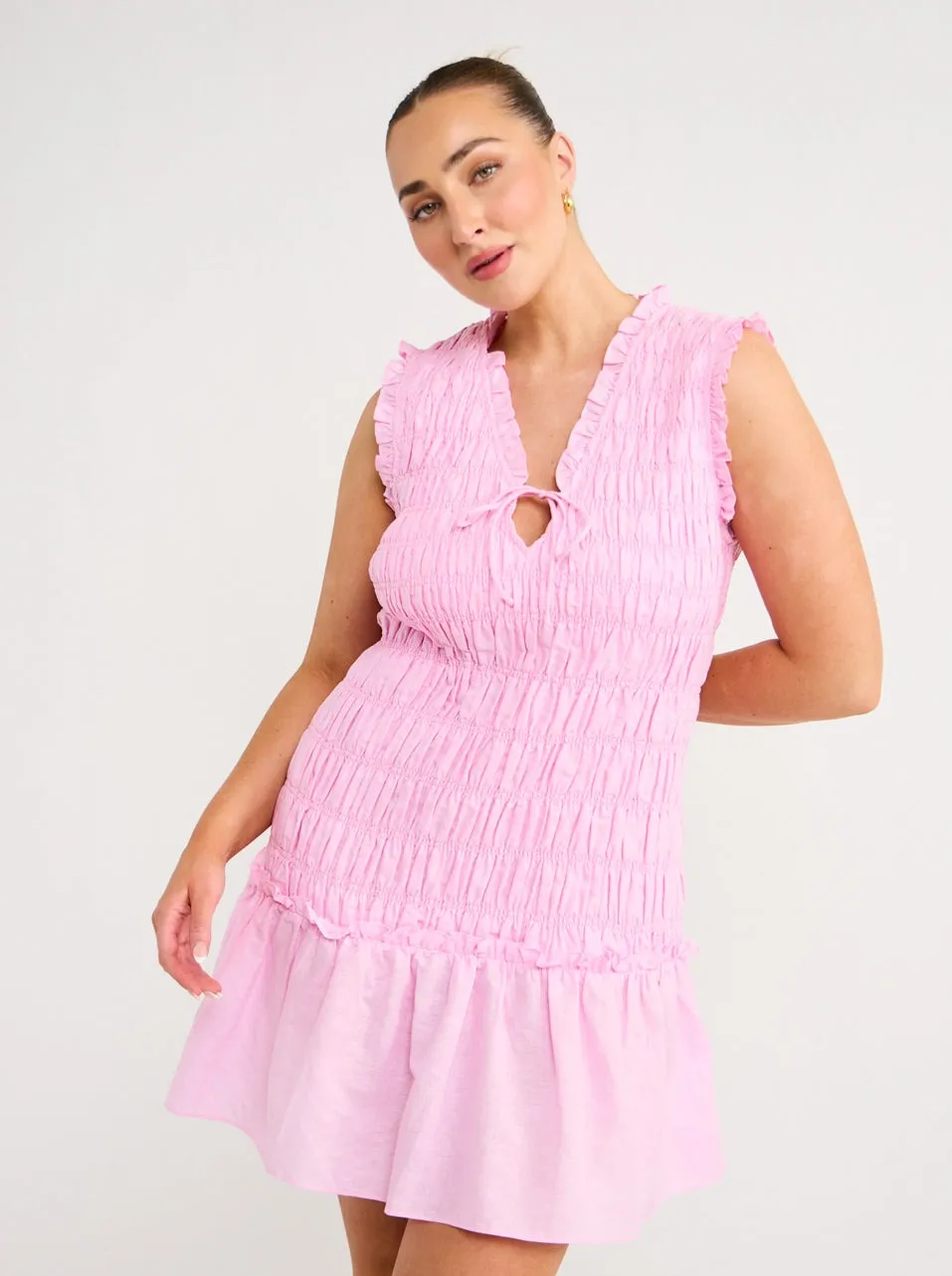 Steele Fraya Dress in Candy Pink