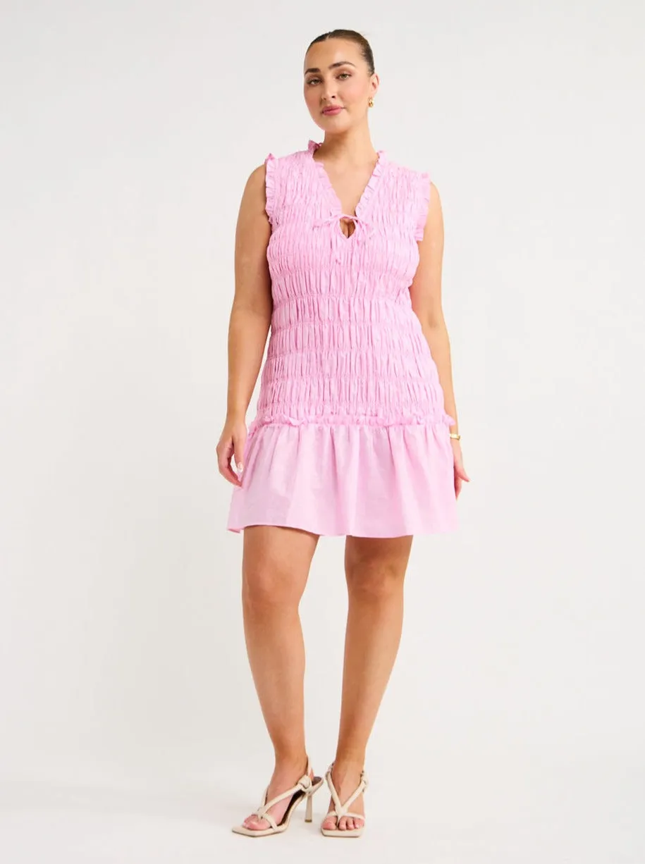 Steele Fraya Dress in Candy Pink