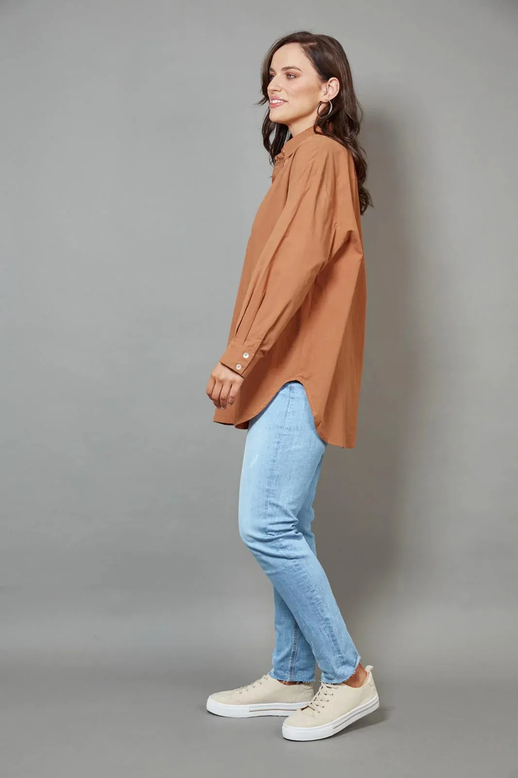 Studio Oversize Shirt / Cinnamon