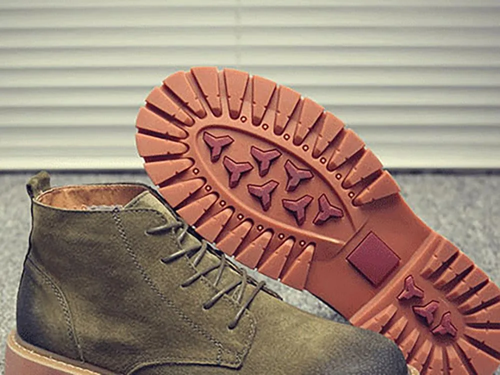 Suede Leather Chukka Boots
