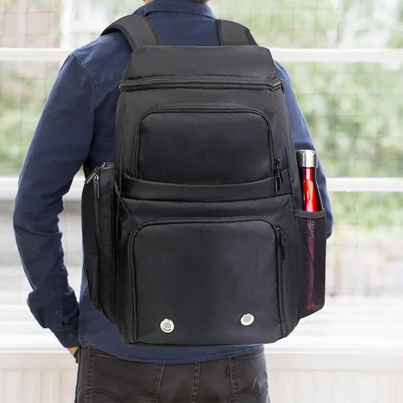 Tennis Bag Functional Sports Backpack with Shoe Compartment