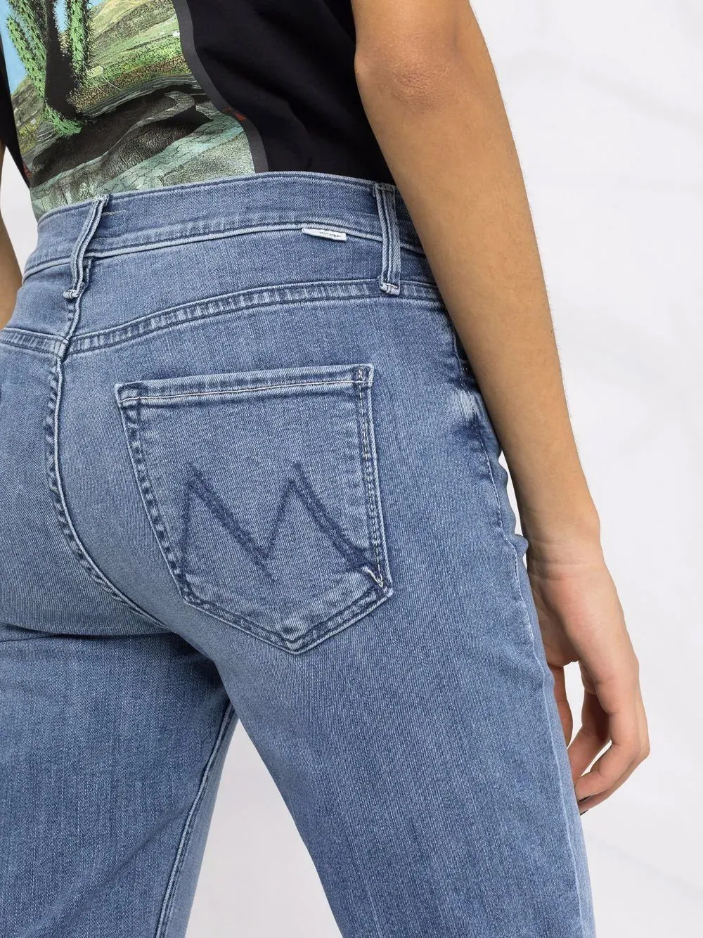 The Mid Rise Dazzler Ankle Jean