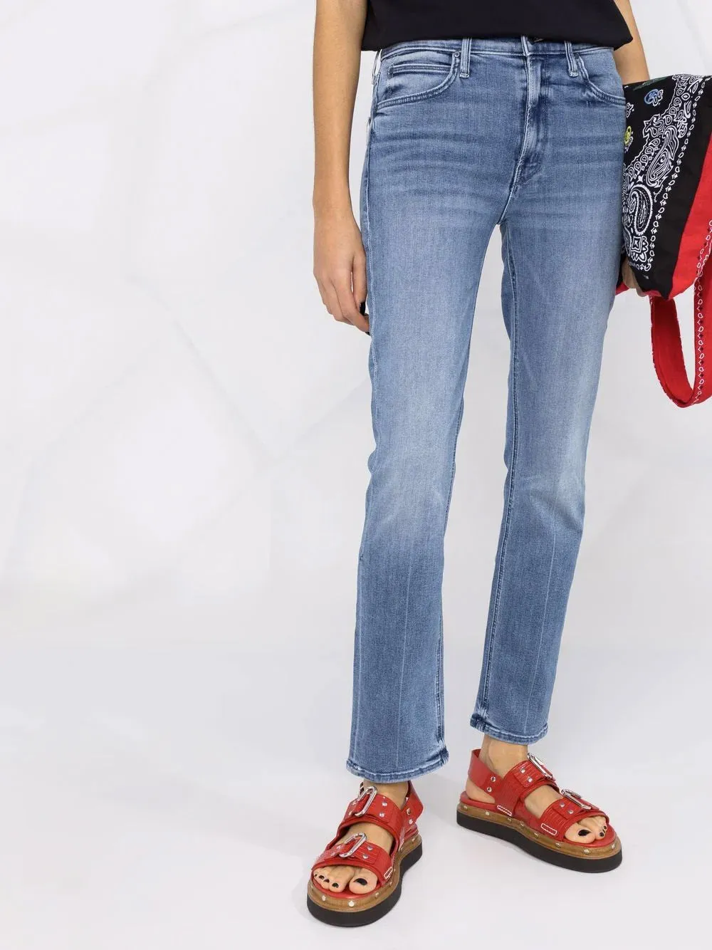 The Mid Rise Dazzler Ankle Jean