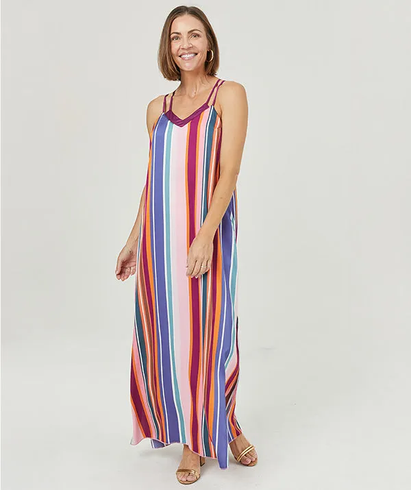 The Savannah Strappy Maxi Bra Dress