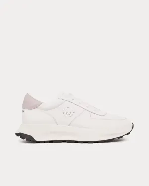Trinity Leather & Suede White / Bone Low Top Sneakers