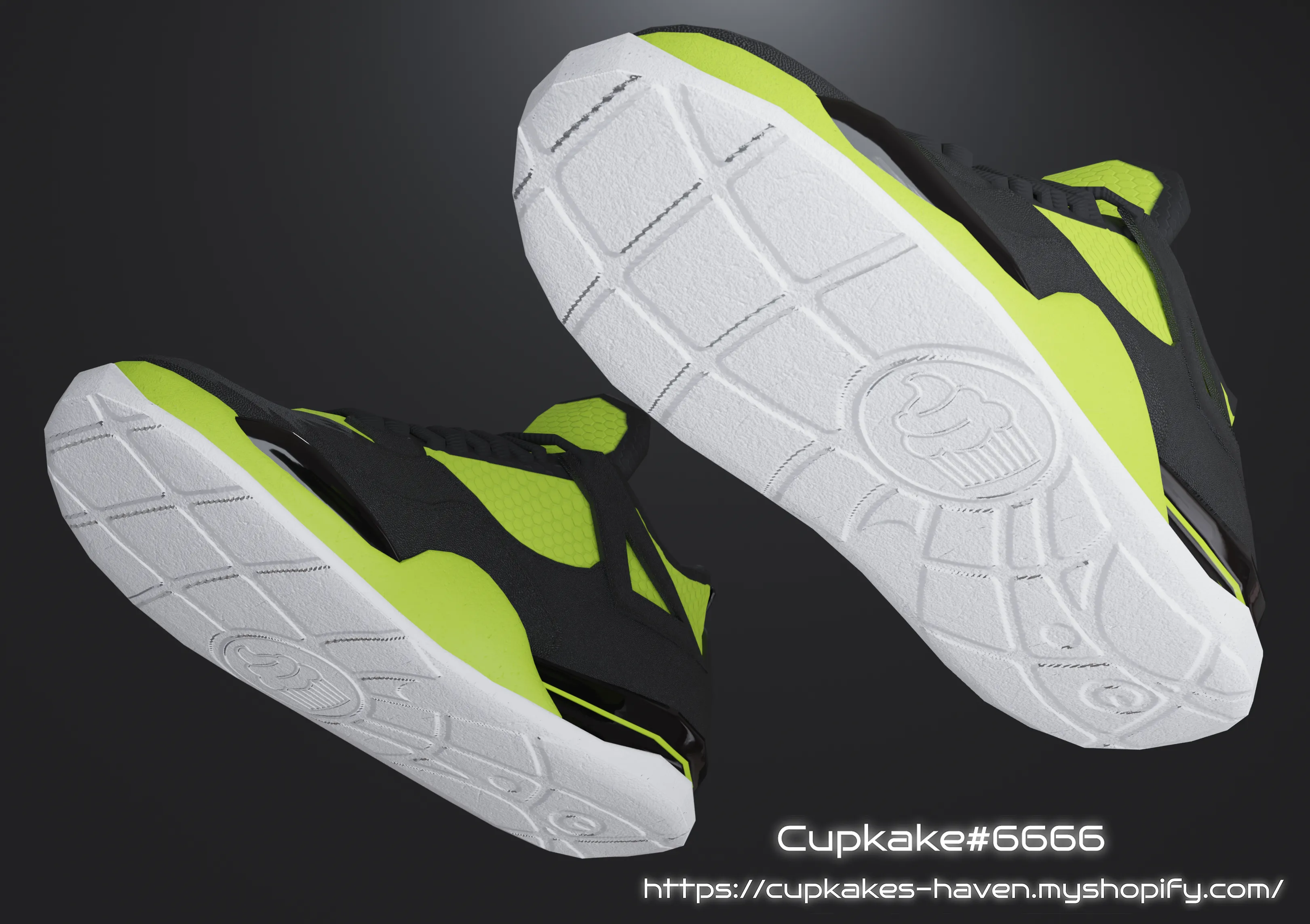 (Unisex) Sneaker shoes v2 (3D Model Assets)(Commercial license)