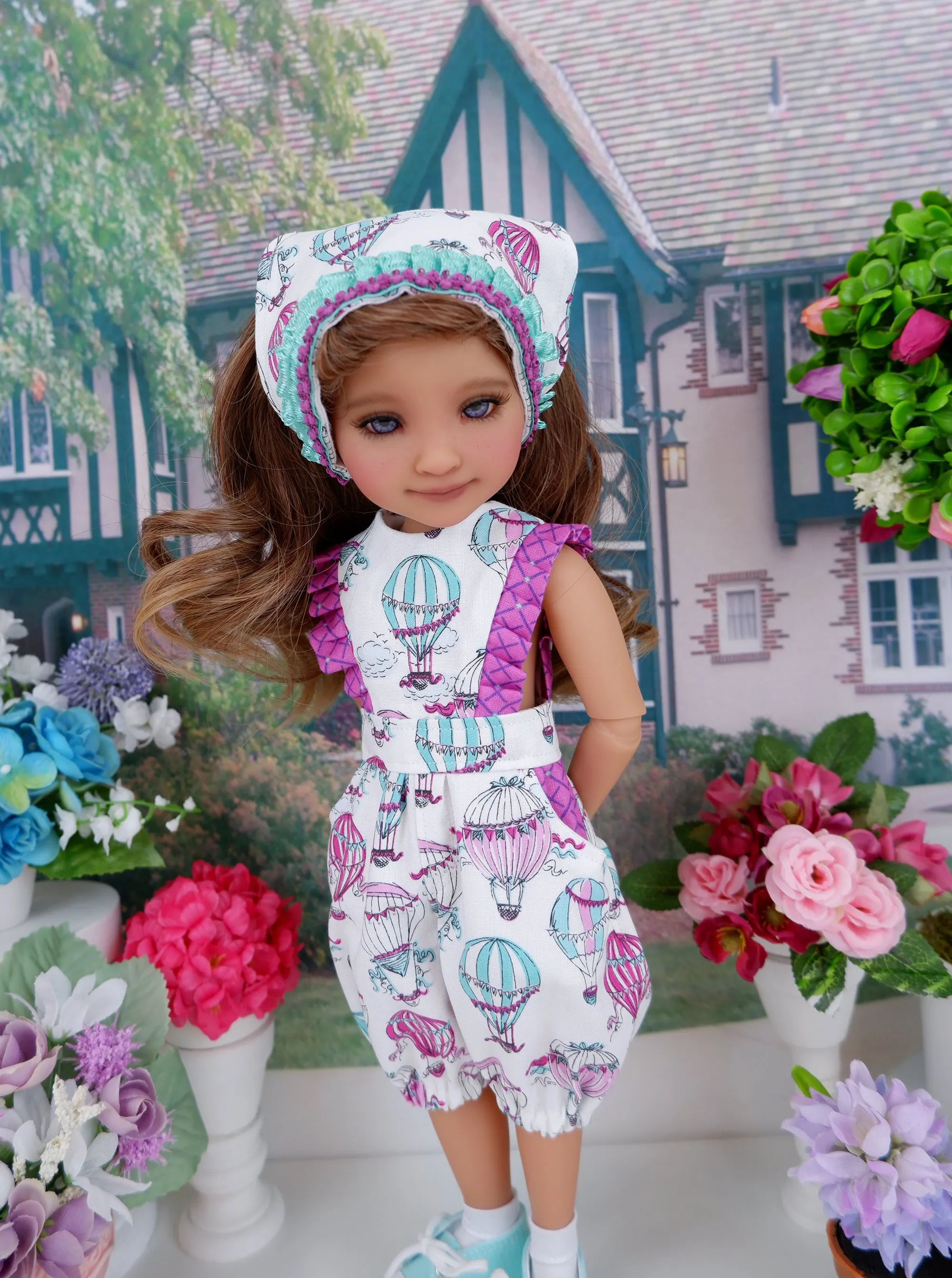 Up, Up & Away - romper with shoes for Ruby Red Fashion Friends doll
